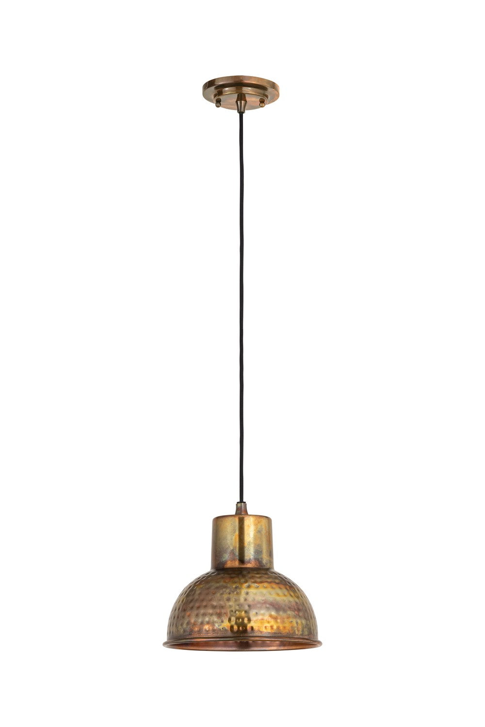 Innovations - 650-1P-BC-7 - One Light Mini Pendant - Charita - Burnt Copper