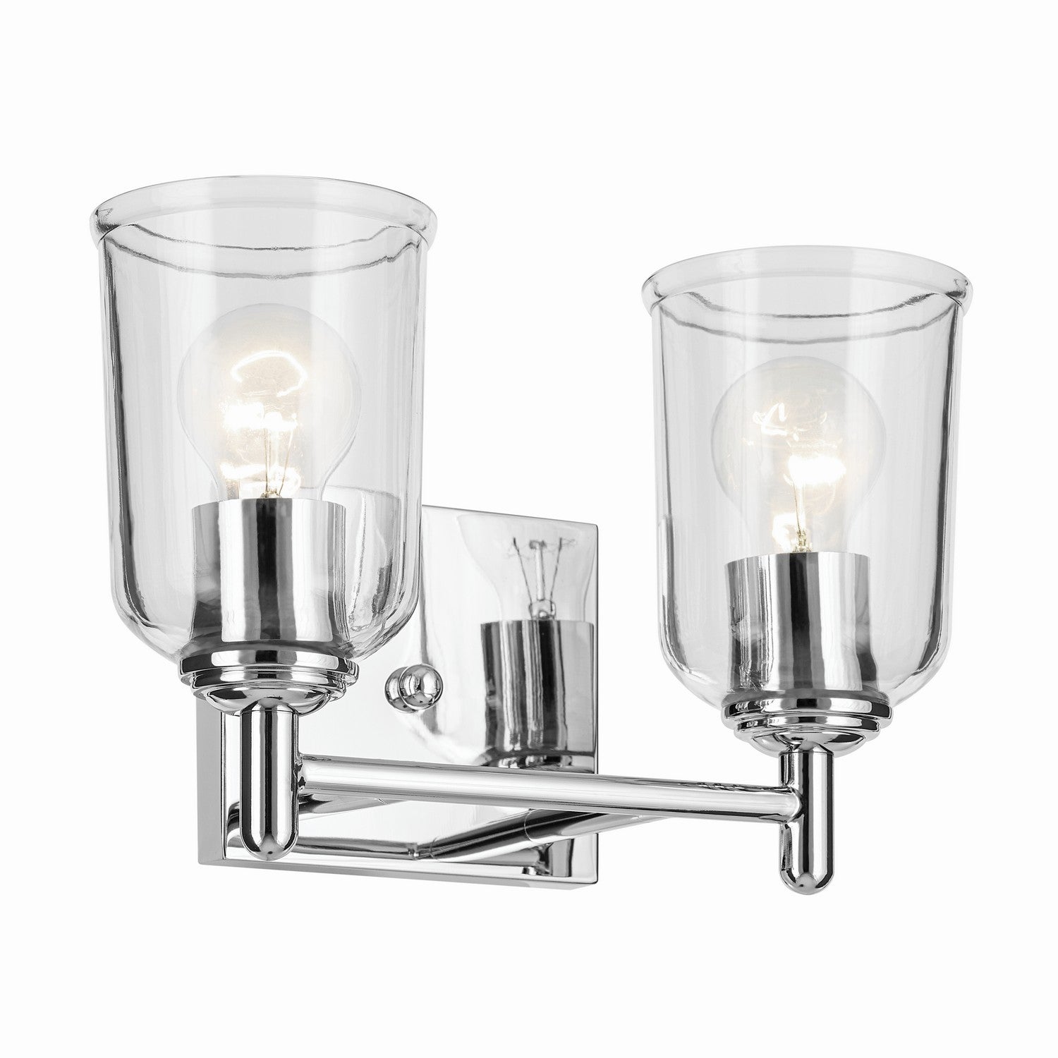 Kichler - 45573CHCLR - Two Light Vanity - Shailene - Chrome