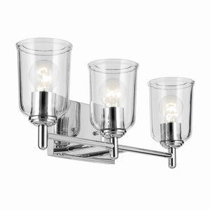 Kichler - 45574CHCLR - Three Light Vanity - Shailene - Chrome