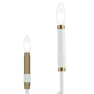 Kichler - 52348WH - Ten Light Chandelier - Armand - White
