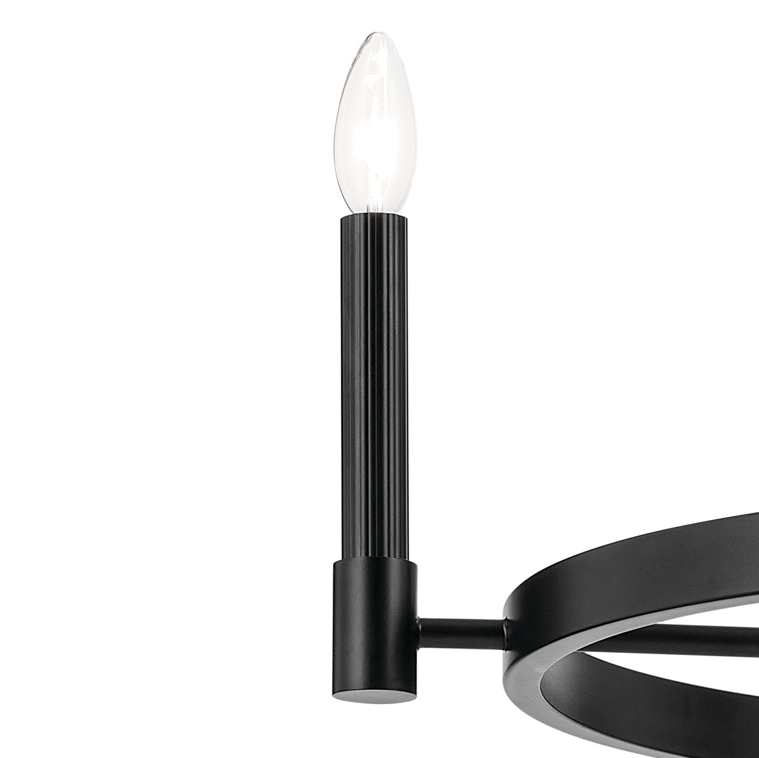 Kichler - 52426BK - Four Light Chandelier - Tolani - Black