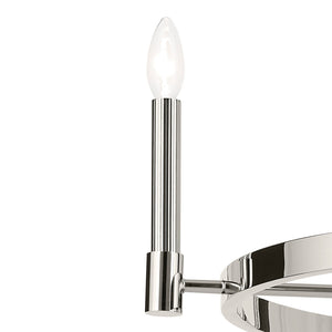 Kichler - 52426PN - Four Light Chandelier - Tolani - Polished Nickel