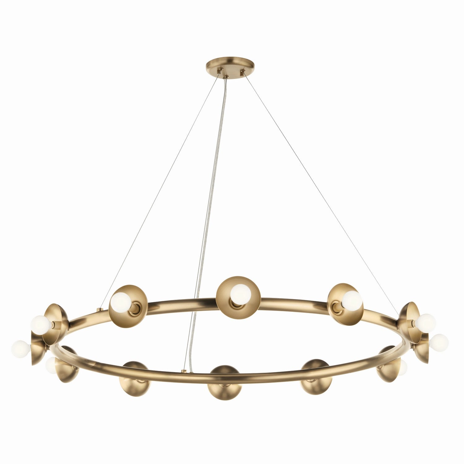 Kichler - 52643CPZ - 12 Light Chandelier - Palta - Champagne Bronze