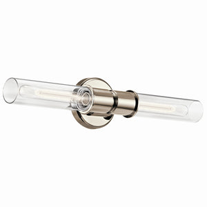 Kichler - 52654PN - Two Light Wall Sconce - Aviv - Polished Nickel