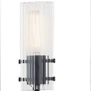 Kichler - 52678BK - Four Light Chandelier - Velestino - Black