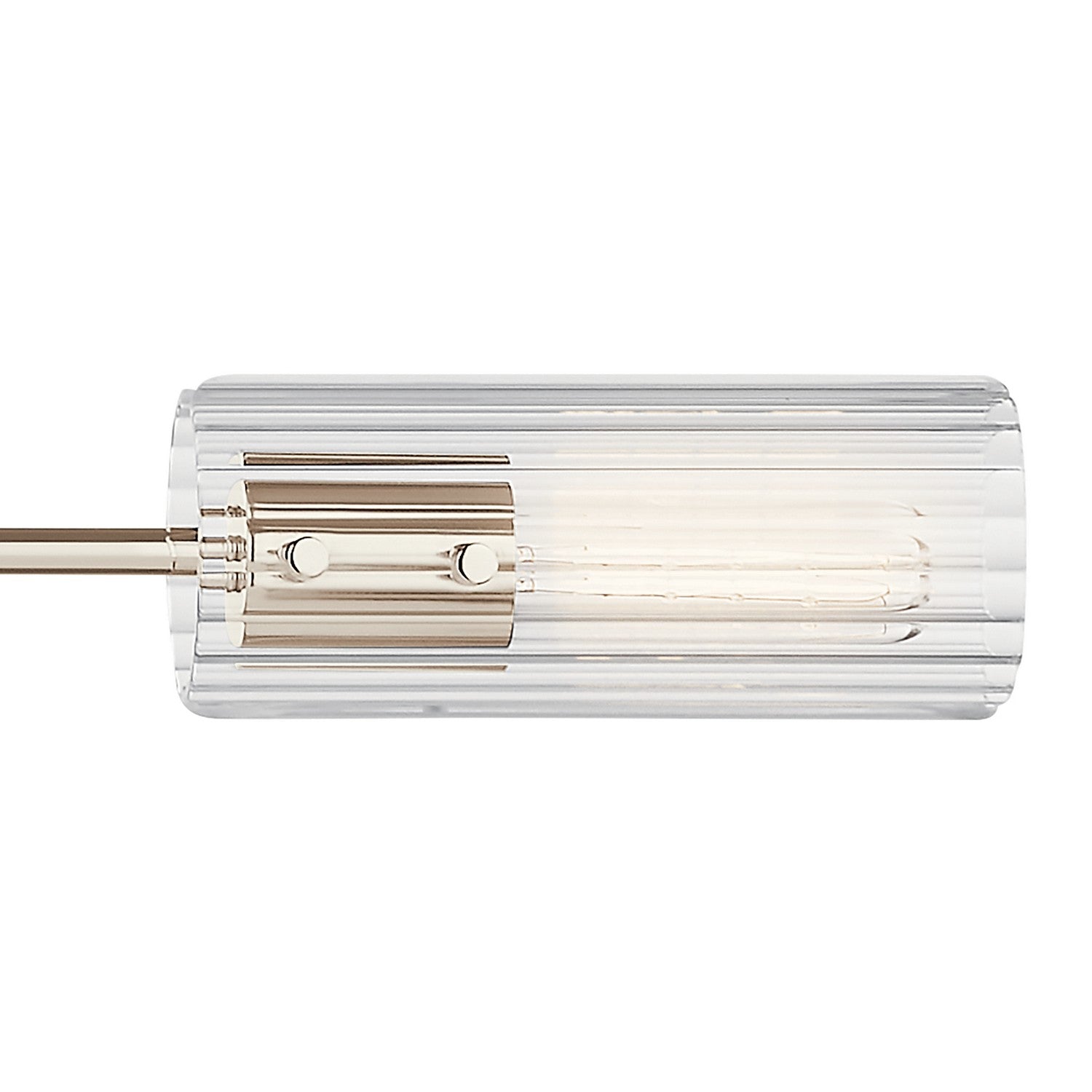 Kichler - 52681PN - Four Light Linear Chandelier - Velestino - Polished Nickel