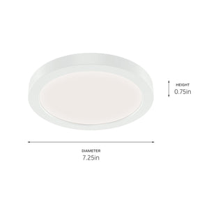 Kichler - 53007WH30 - LED Downlight - Ara - White