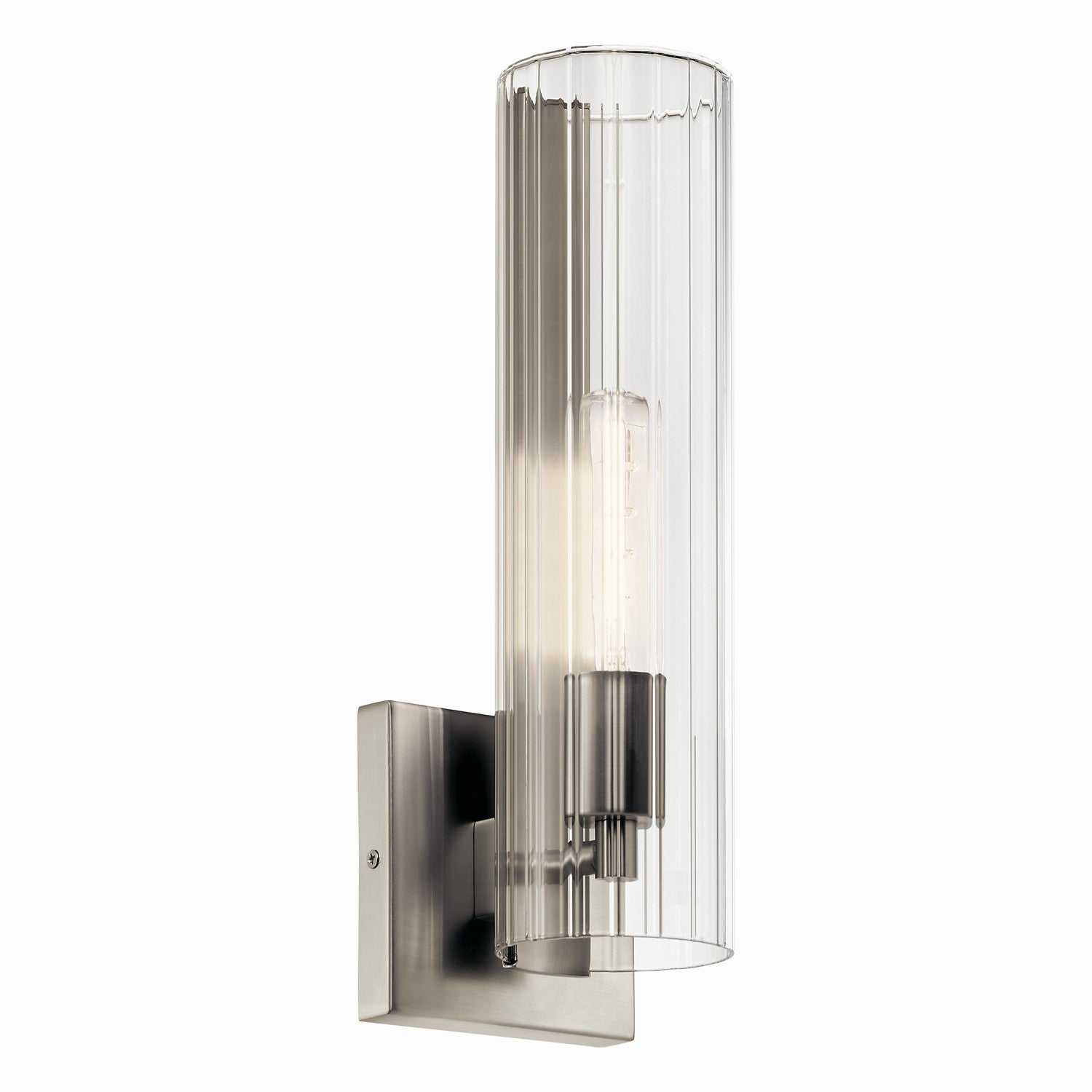 Kichler - 55165NI - One Light Wall Sconce - Jemsa - Brushed Nickel