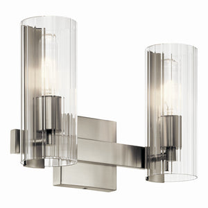 Kichler - 55167NI - Two Light Vanity - Jemsa - Brushed Nickel