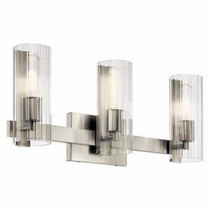 Kichler - 55168NI - Three Light Vanity - Jemsa - Brushed Nickel