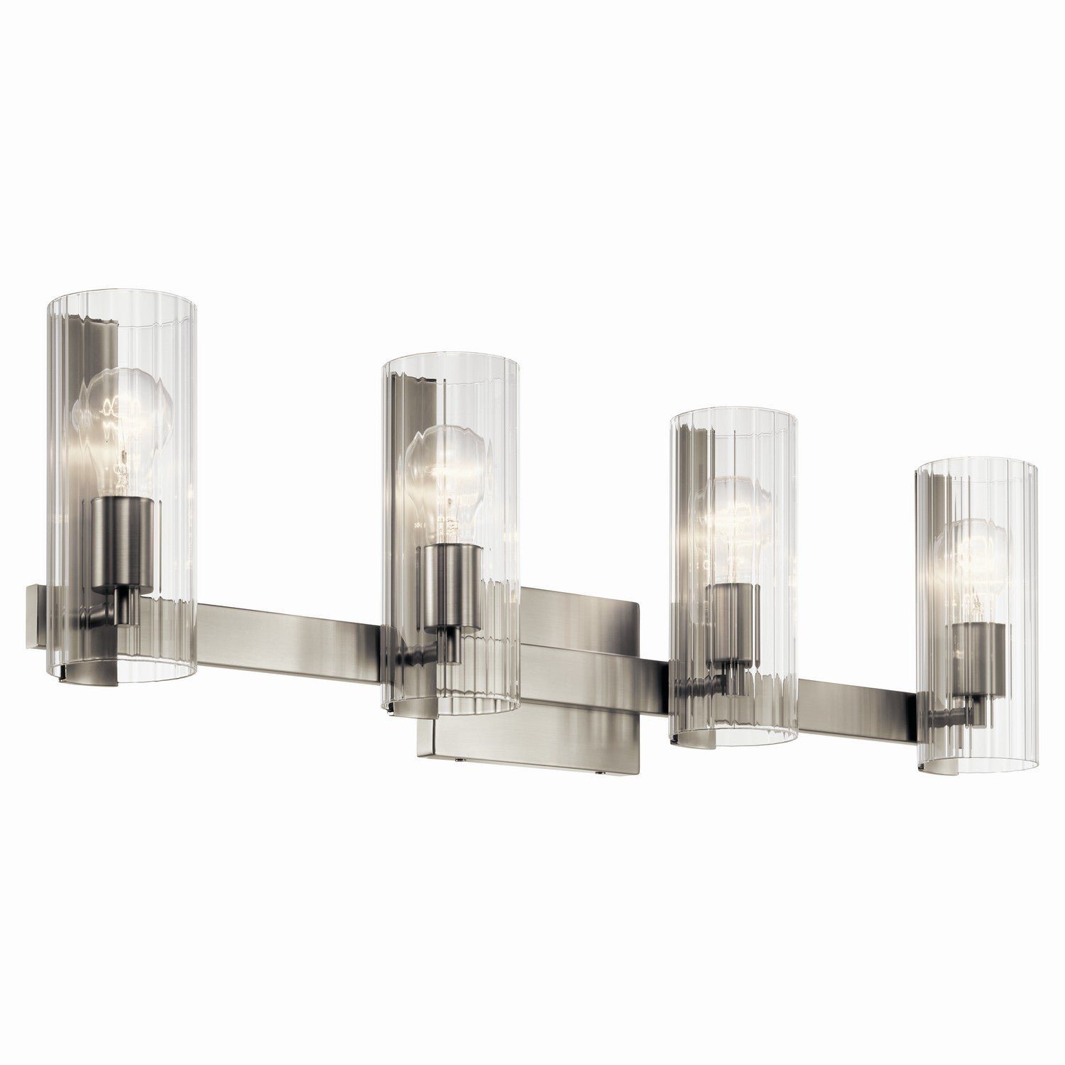 Kichler - 55169NI - Four Light Vanity - Jemsa - Brushed Nickel