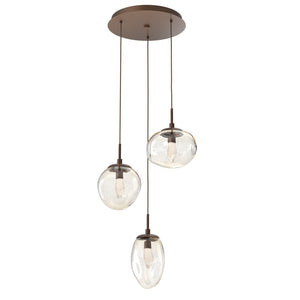 Hammerton Studio - CHB0069-03-BB-GA-C01-L1 - LED Pendant - Cosmos - Burnished Bronze