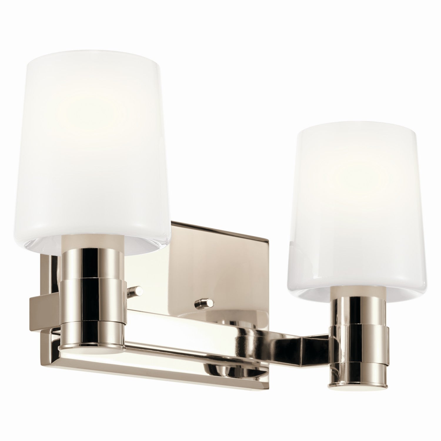 Kichler - 55175PN - Two Light Vanity - Adani - Polished Nickel