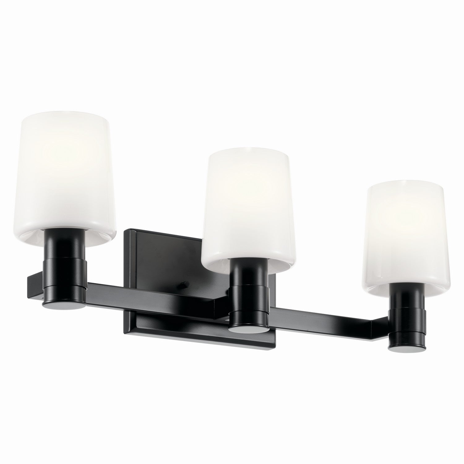 Kichler - 55176BK - Three Light Vanity - Adani - Black