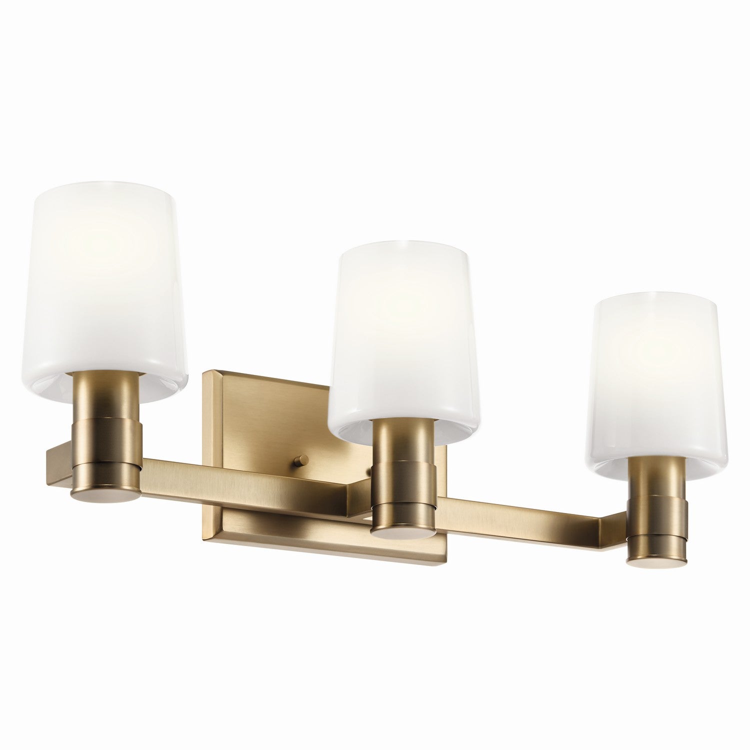 Kichler - 55176CPZ - Three Light Vanity - Adani - Champagne Bronze