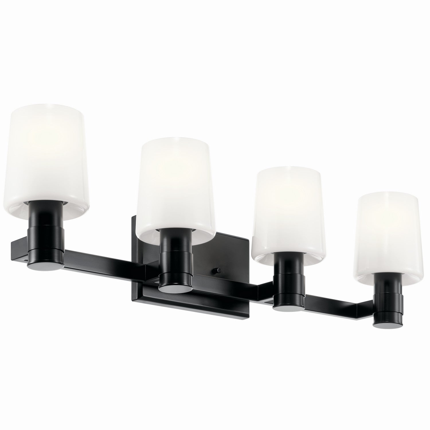 Kichler - 55177BK - Four Light Vanity - Adani - Black