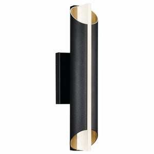 Kichler - 59078BKTLED - LED Outdoor Wall Mount - Astalis - Textured Black