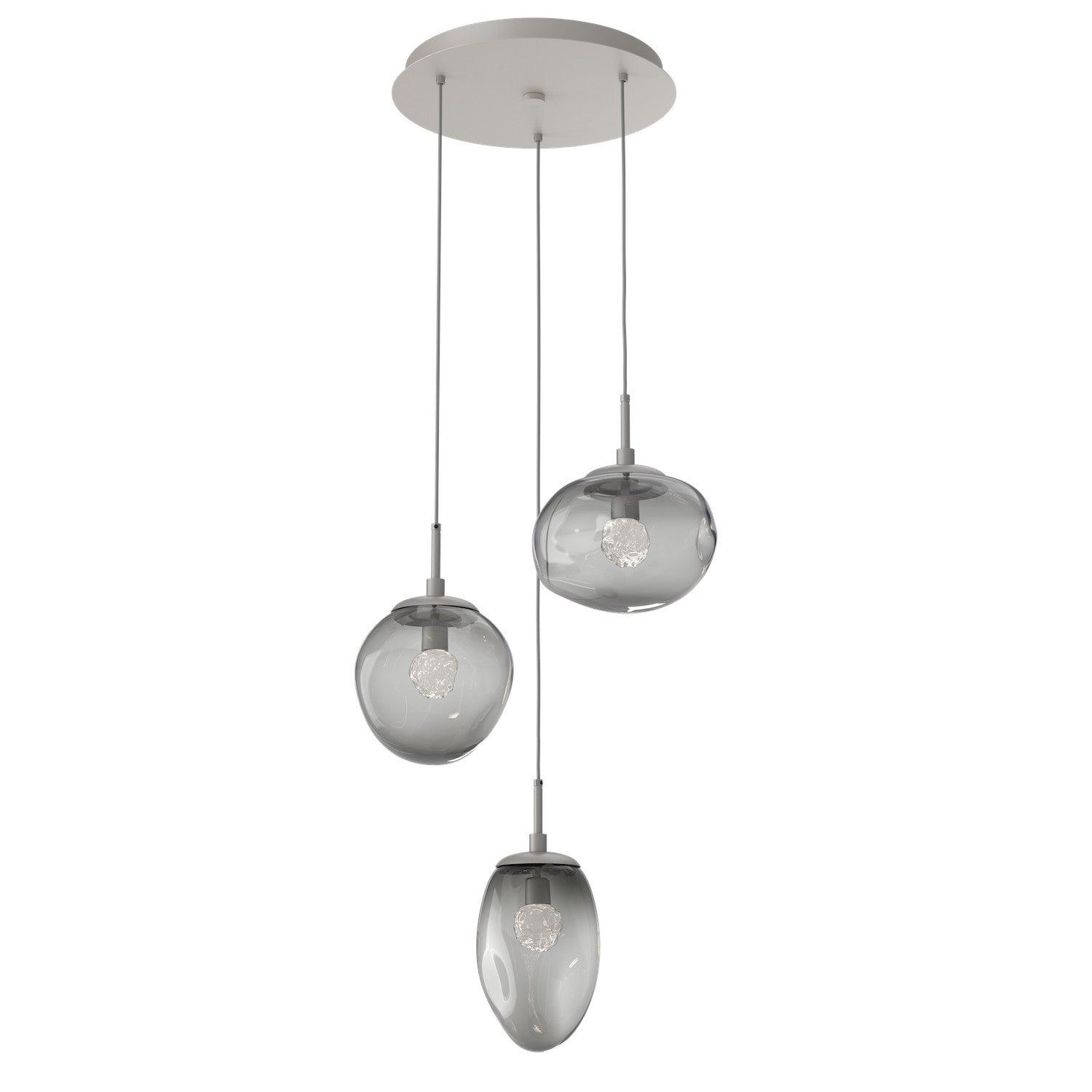 Hammerton Studio - CHB0069-03-BS-FS-C01-L1 - LED Pendant - Cosmos - Beige Silver