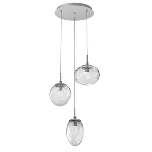Hammerton Studio - CHB0069-03-CS-FC-C01-L3 - LED Pendant - Cosmos - Classic Silver