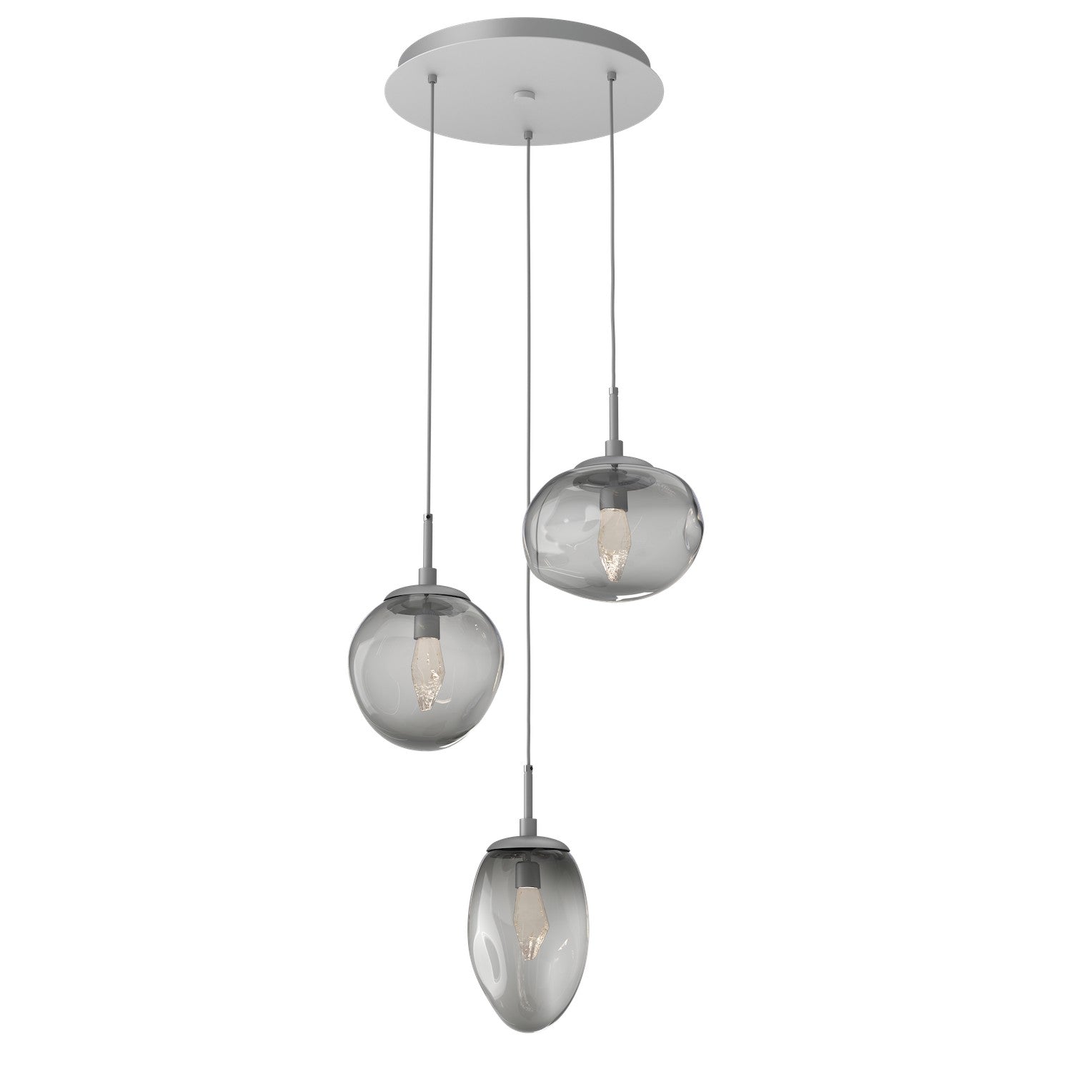 Hammerton Studio - CHB0069-03-CS-GS-C01-L1 - LED Pendant - Cosmos - Classic Silver