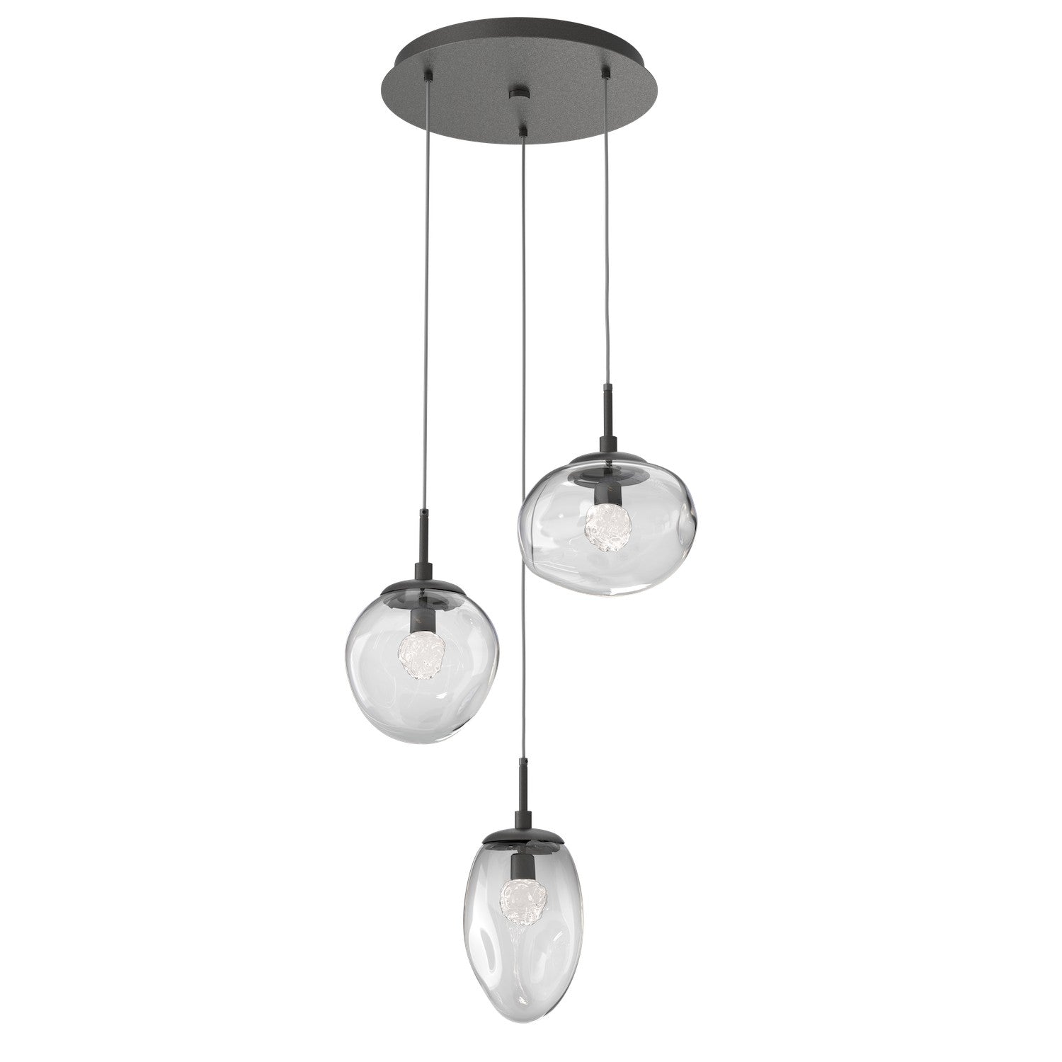 Hammerton Studio - CHB0069-03-GP-FC-C01-L1 - LED Pendant - Cosmos - Graphite