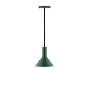 Montclair Light Works - PEBX451-42-C01 - One Light Pendant - Stack - Forest Green