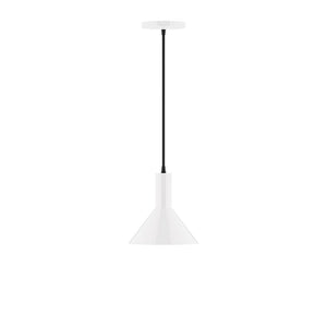 Montclair Light Works - PEBX451-44-C01 - One Light Pendant - Stack - White