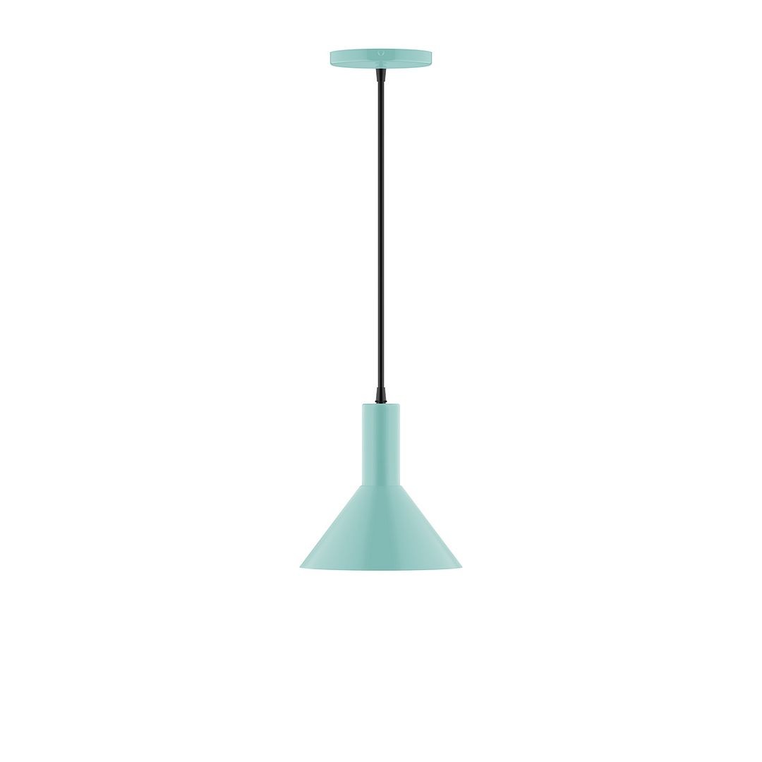 Montclair Light Works - PEBX451-48-C01 - One Light Pendant - Stack - Sea Green