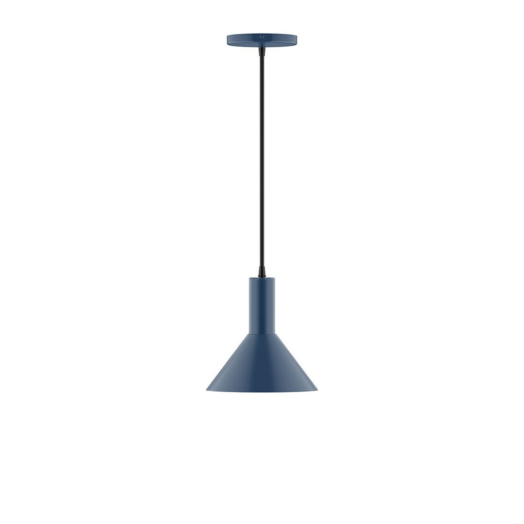 Montclair Light Works - PEBX451-50-C01 - One Light Pendant - Stack - Navy