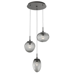 Hammerton Studio - CHB0069-03-GP-ZS-C01-L1 - LED Pendant - Cosmos - Graphite