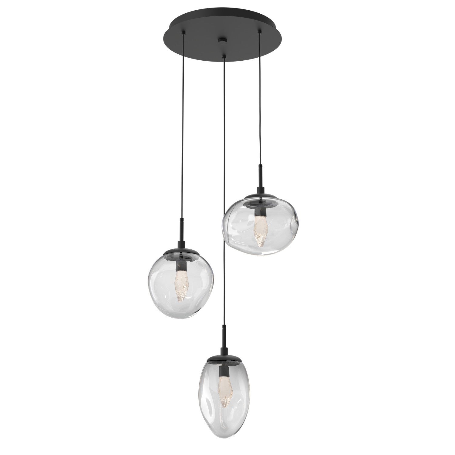 Hammerton Studio - CHB0069-03-MB-GC-C01-L1 - LED Pendant - Cosmos - Matte Black