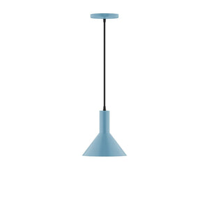 Montclair Light Works - PEBX451-54-C02 - One Light Pendant - Stack - Light Blue