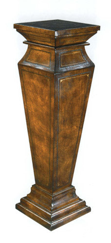 Ambella Home - 05000-870-042 - Pedestal - Leather - Roman Brown