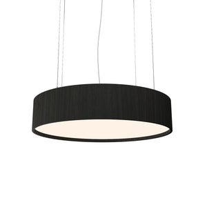 Accord Lighting - 1037.46 - Three Light Pendant - Cylindrical - Organic Black