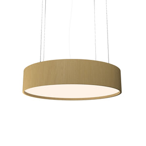 Accord Lighting - 1037.49 - Three Light Pendant - Cylindrical - Organic Gold