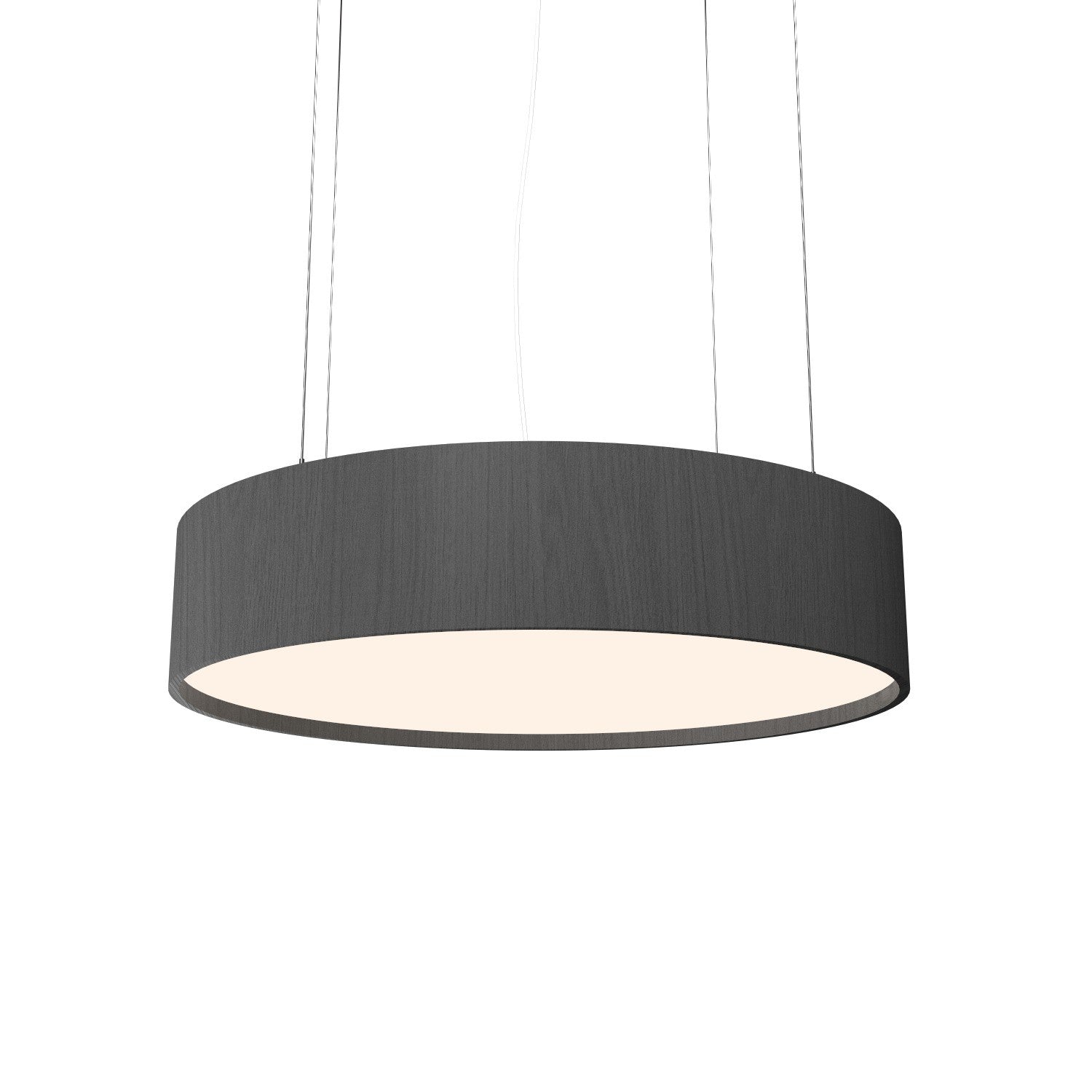 Accord Lighting - 1037.50 - Three Light Pendant - Cylindrical - Organic Grey