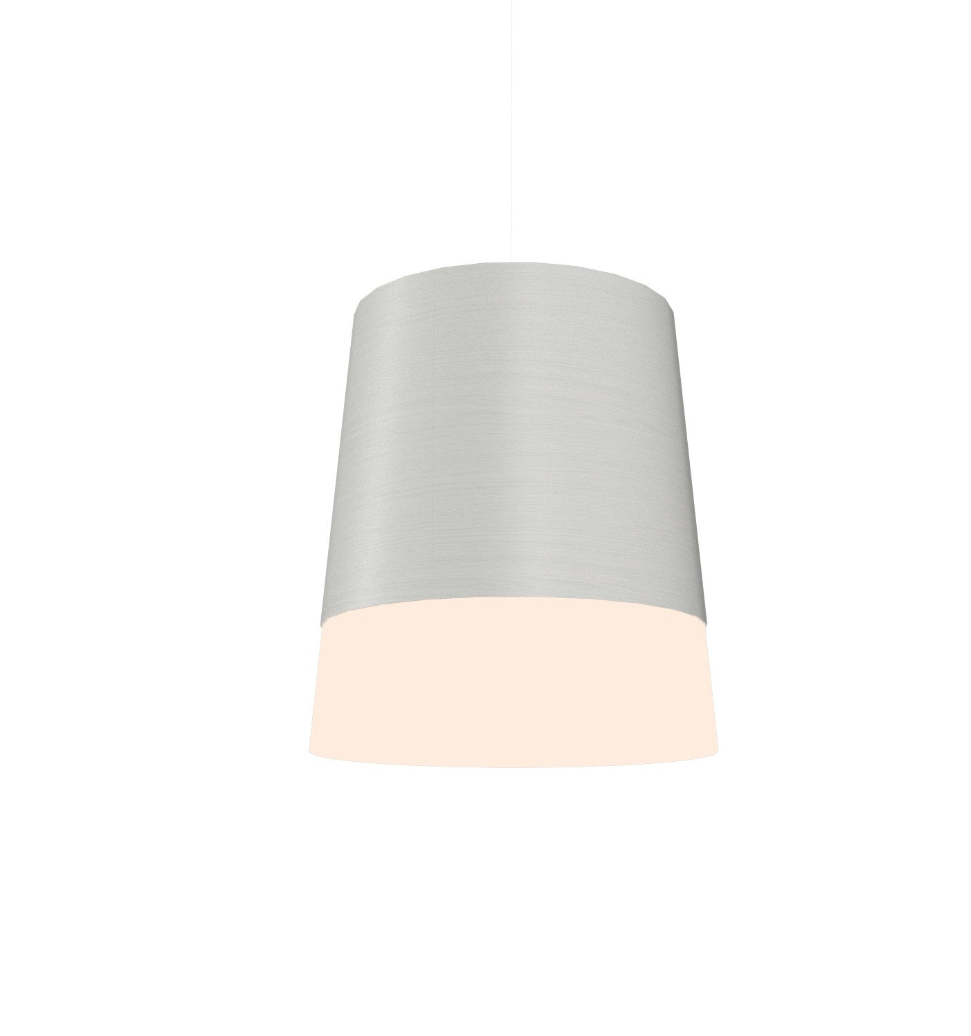 Accord Lighting - 1100.47 - One Light Pendant - Conical - Organic White