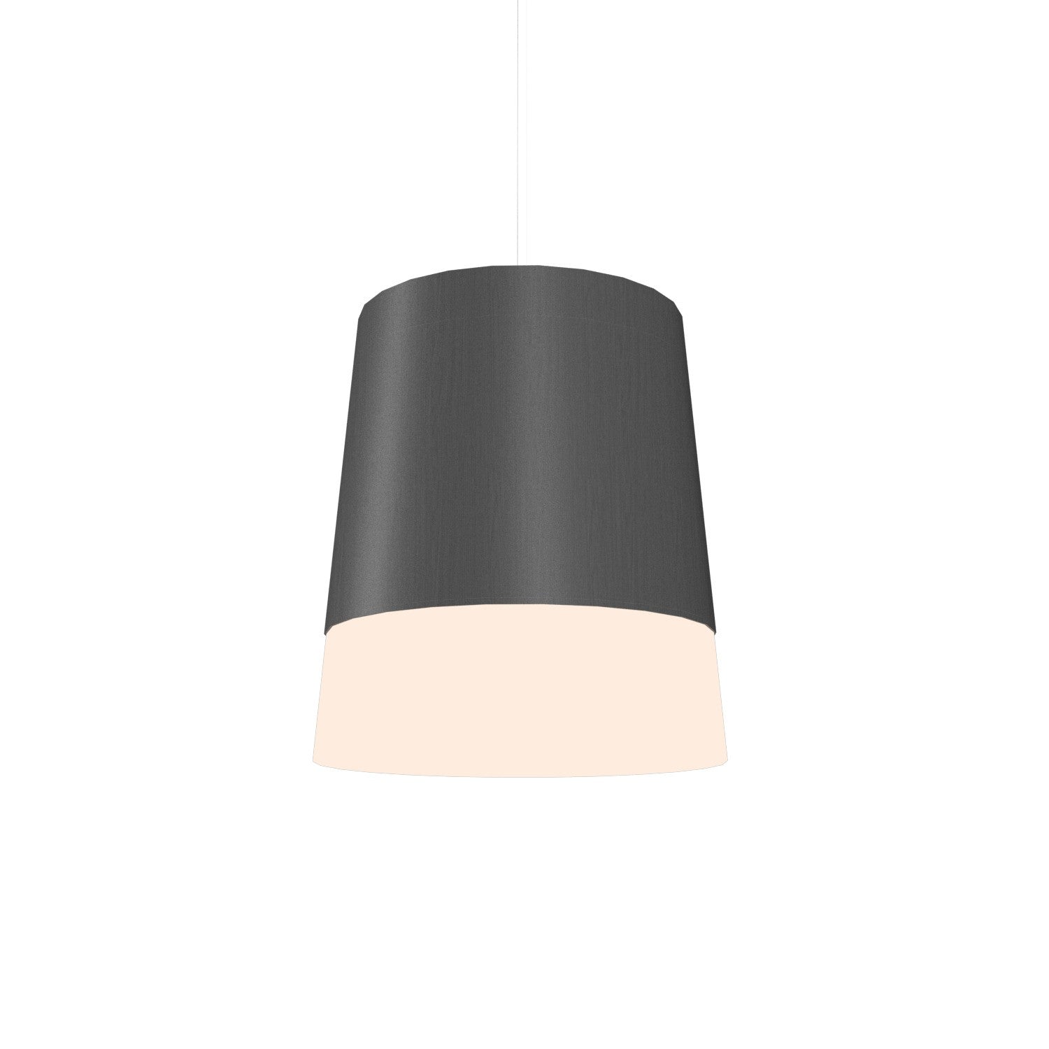 Accord Lighting - 1100.50 - One Light Pendant - Conical - Organic Grey