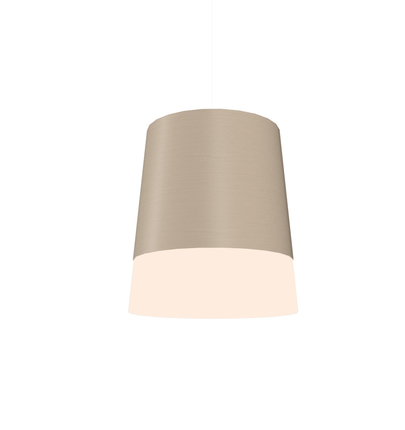 Accord Lighting - 1100LED.48 - LED Pendant - Conical - Organic Cappuccino