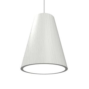 Accord Lighting - 1130.47 - One Light Pendant - Conical - Organic White