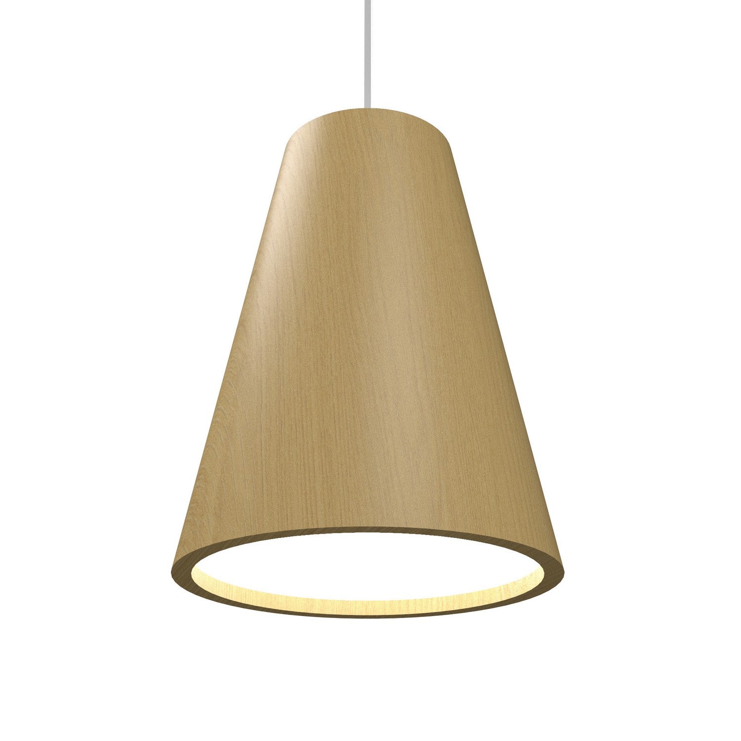 Accord Lighting - 1130.49 - One Light Pendant - Conical - Organic Gold