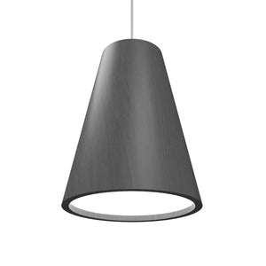 Accord Lighting - 1130.50 - One Light Pendant - Conical - Organic Grey