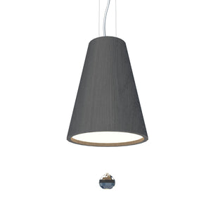 Accord Lighting - 1130C.50 - One Light Pendant - Conical - Organic Grey