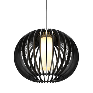 Accord Lighting - 1134.46 - One Light Pendant - Stecche di Legno - Organic Black