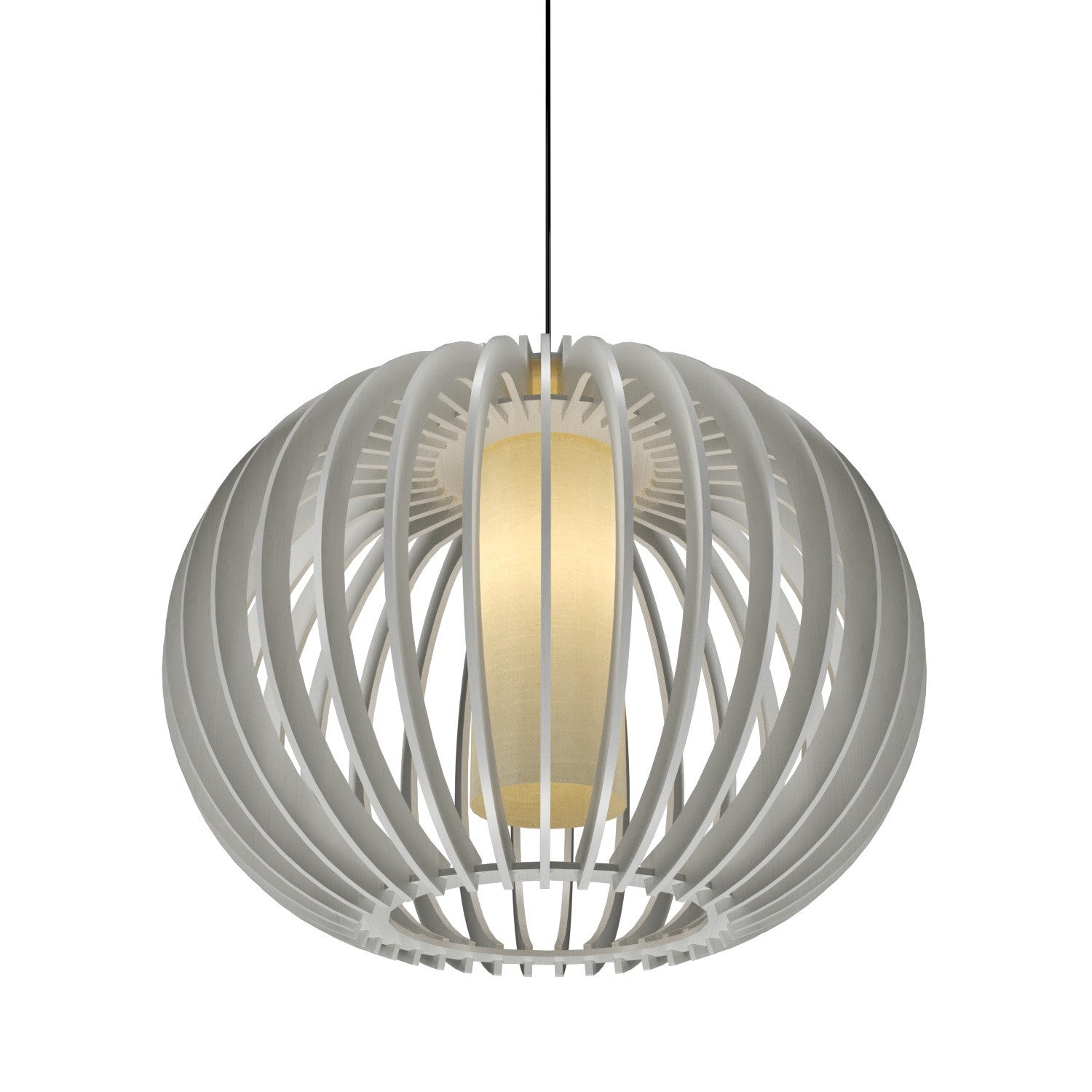 Accord Lighting - 1134.47 - One Light Pendant - Stecche di Legno - Organic White