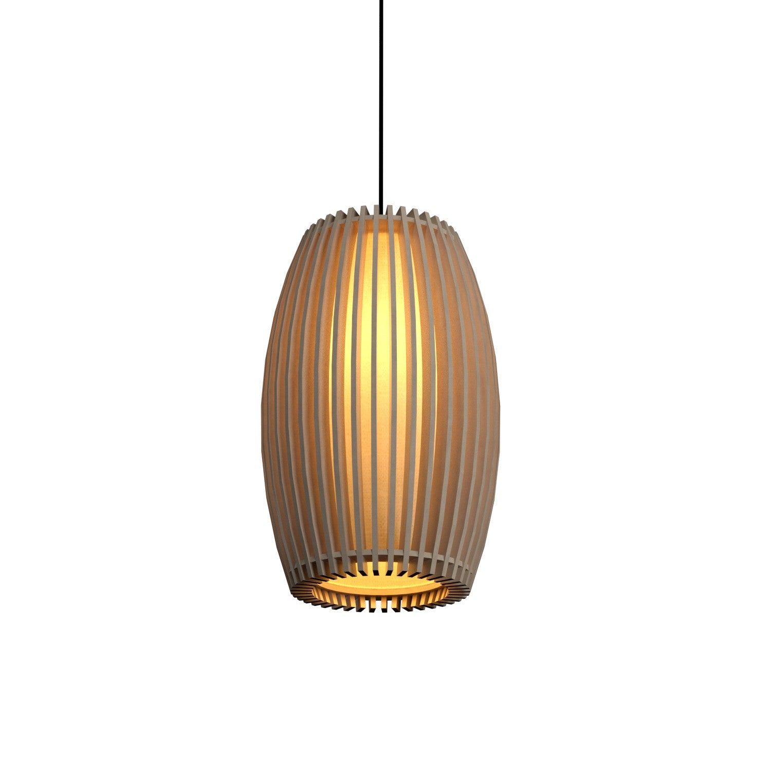 Accord Lighting - 1140.48 - One Light Pendant - Stecche di Legno - Organic Cappuccino