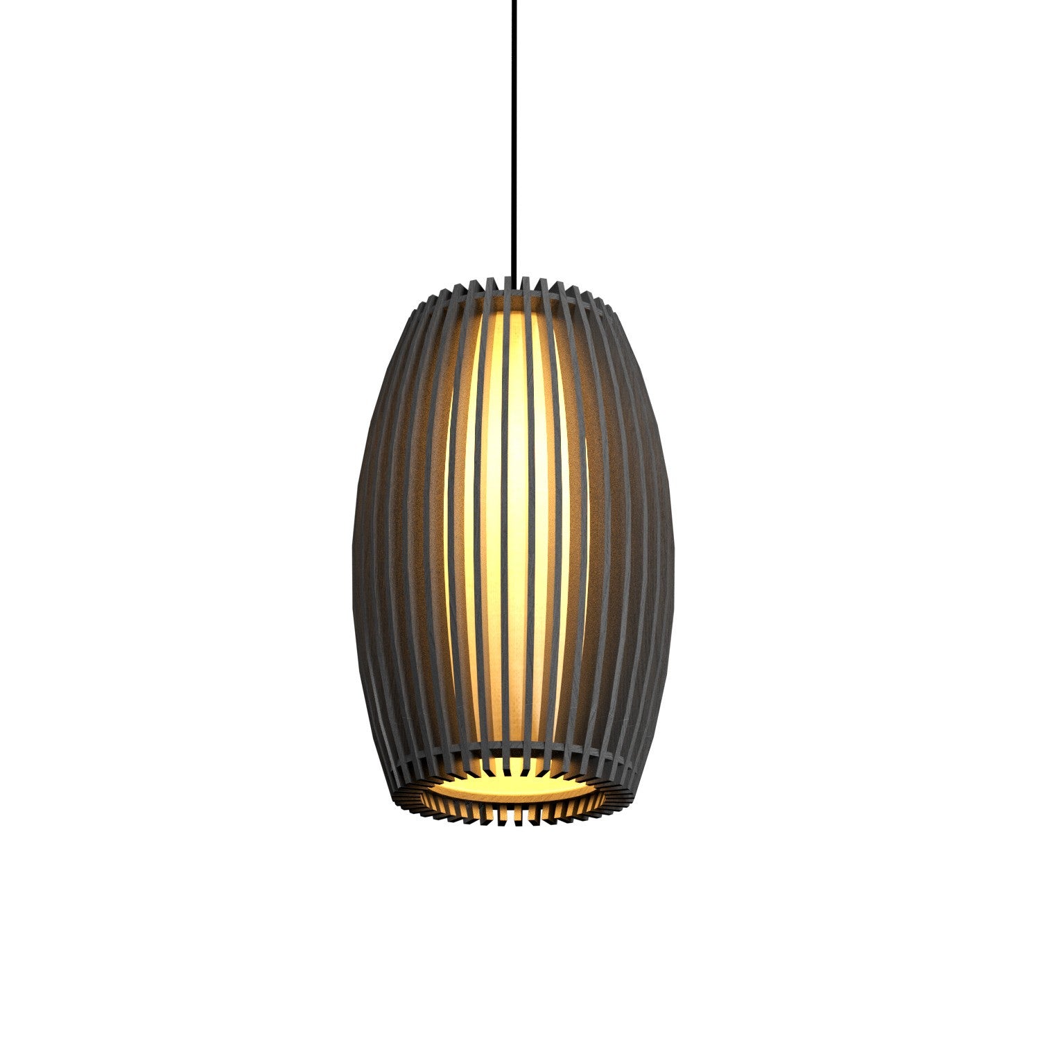 Accord Lighting - 1140.50 - One Light Pendant - Stecche di Legno - Organic Grey