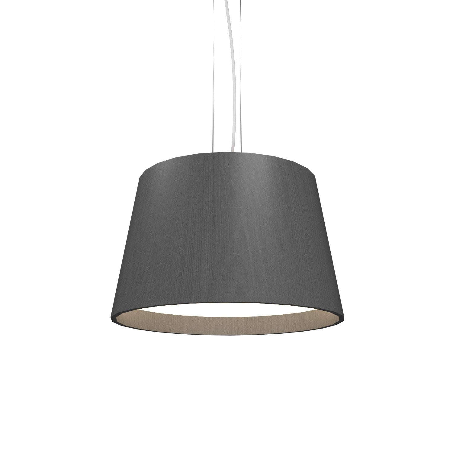 Accord Lighting - 1145.50 - Three Light Pendant - Conical - Organic Grey