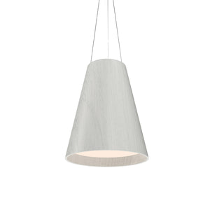 Accord Lighting - 1146.47 - Three Light Pendant - Conical - Organic White