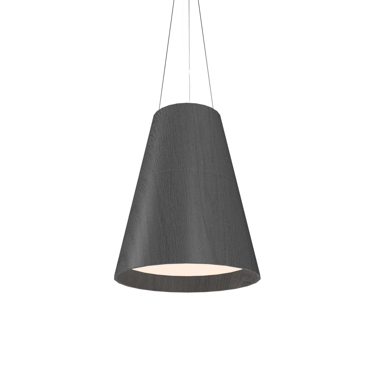 Accord Lighting - 1146.50 - Three Light Pendant - Conical - Organic Grey